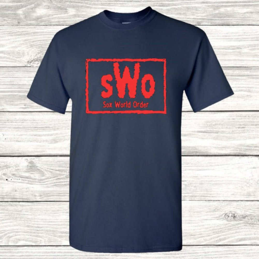 Boston Red Sox - Sox World Order Custom T-shirt MLB Baseball